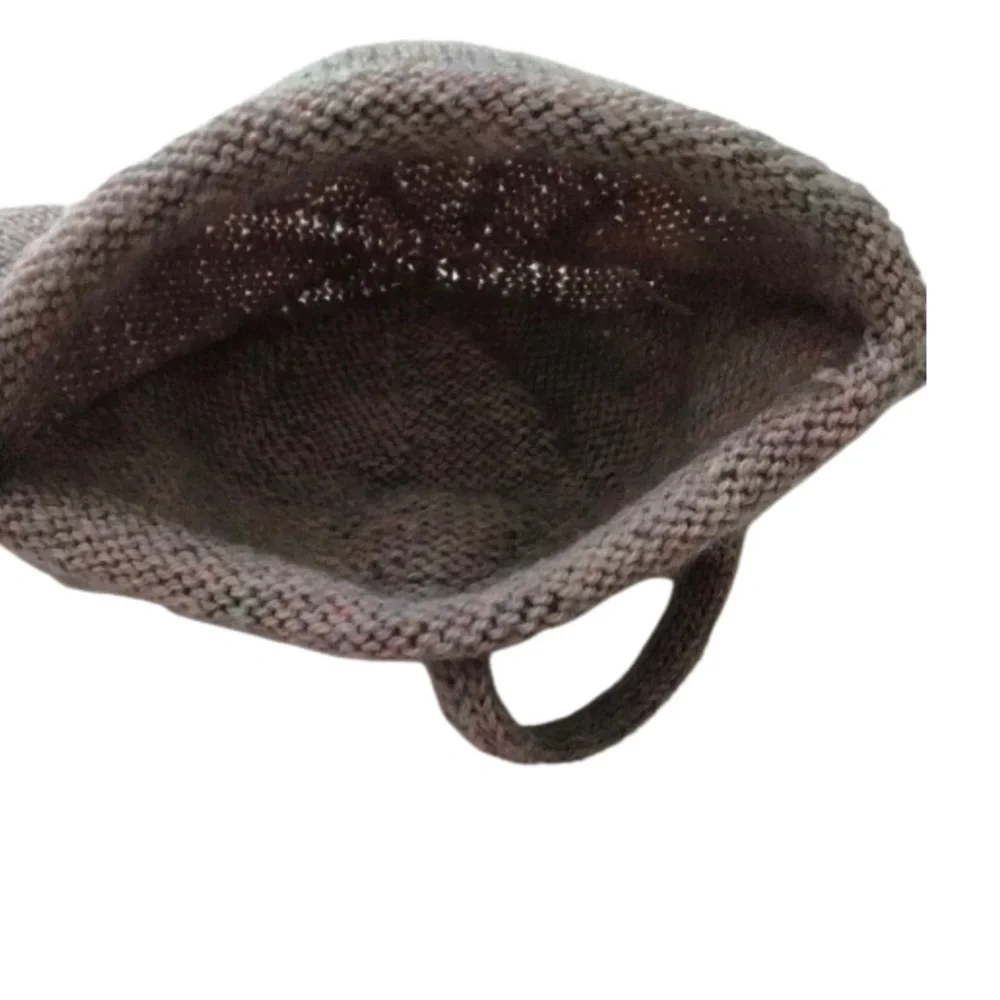 Elephant Hat Handmade Knit Youth Tan OS